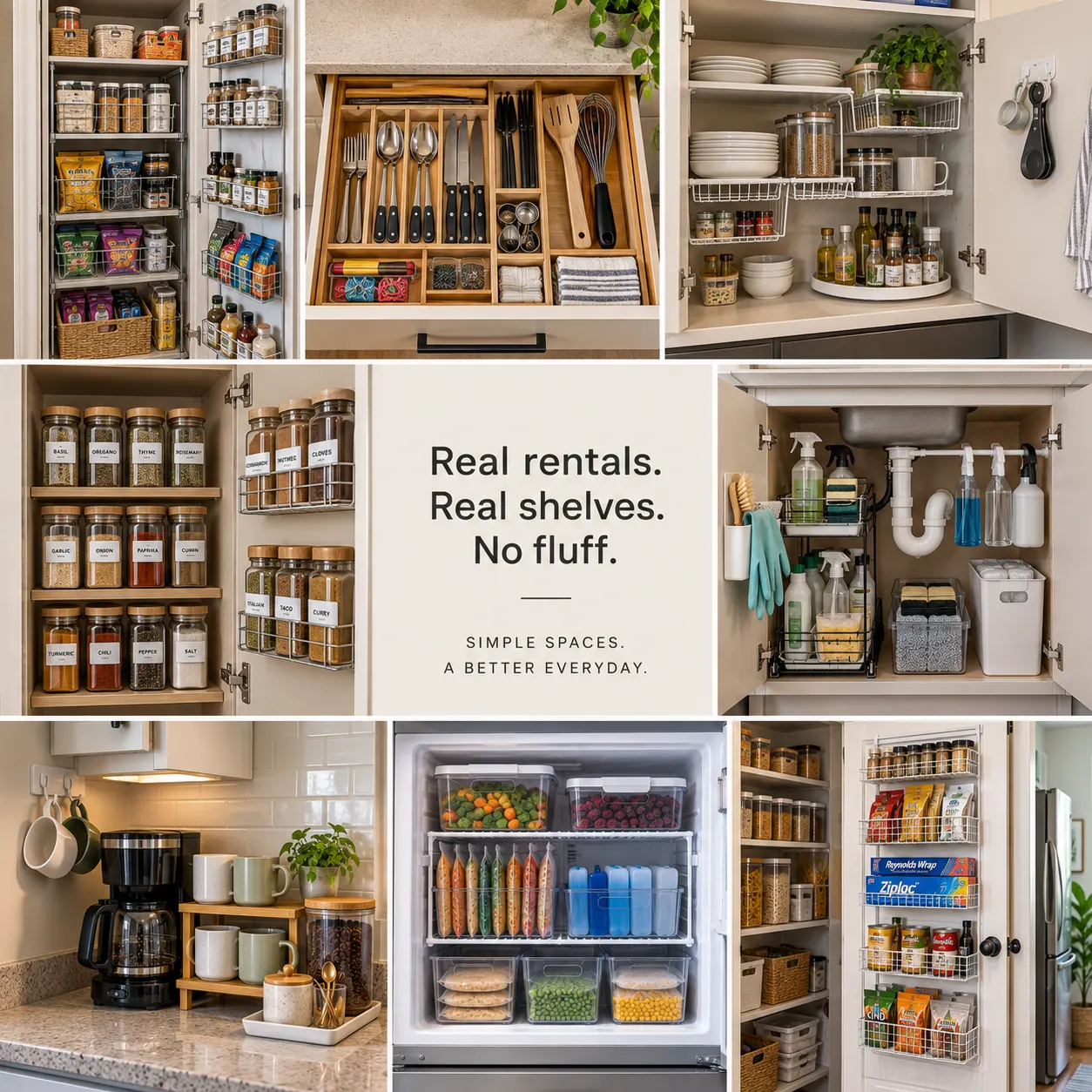 Real rentals. Real shelves. No fluff.